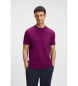 BOSS Camiseta mini logo lila
