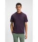 BOSS T-shirt Zone lilas