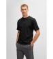 BOSS T-shirt logo tonal black