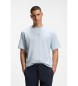 BOSS Camiseta Oversize fit azul claro