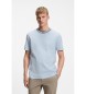 BOSS T-shirt girocollo azzurra