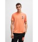 BOSS Seizoen T-shirt oranje