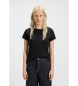 HUGO Camiseta Plain negro