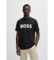 BOSS T-shirt Thinking preta
