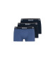 BOSS Conjunto de 3 calções boxer Power navy, blue, black