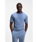 BOSS T-shirt bleu Punto Tenis