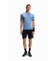 BOSS T-shirt actif bleu