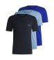 BOSS Satz mit 3 blauen Westen