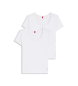 HUGO Set di 2 magliette bianche Twin