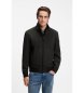 BOSS Chaqueta Softshell negro