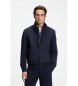 BOSS Chaqueta en softshell repelente al agua con mangas extraíbles marino