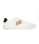 BOSS Aiden leather shoes white