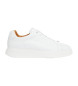 BOSS Zapatillas de piel Bulton blanco