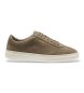 BOSS Baskets en cuir Kieran Tenn vert