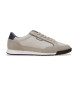 BOSS Sneakers in pelle beige Nitan