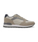 BOSS Sneakers in pelle beige Parkour