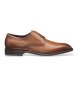 BOSS Scarpe in pelle Derrek Derb marrone medio