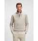 BOSS Sudadera Zetrust beige