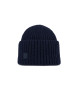 Buff Tricot hat
Steel navy