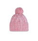 Buff Bonnet enfant en tricot et polaire
Rose bleuté