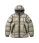 C.P. Company Kids Grøn-grå Feather quiltet jakke