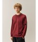C.P. Company Felpa Crew Lens rossa