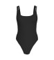 Calvin Klein Plavalni kostum z golim hrbtom Meta Legacy črn