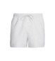 Calvin Klein Short Swimsuit With Drawstring white