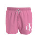 Calvin Klein Bañador corto con cordón rosa