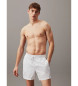 Calvin Klein Costume da bagno bianco con nastro logo