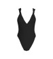 Calvin Klein Strukturerad Twist baddräkt svart