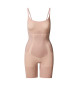 Calvin Klein Secure Sculpt Extra Firm Seamless Bodysuit in Beige