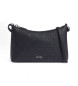 Calvin Klein Convertible logo messenger bag black