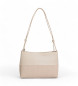 Calvin Klein Mixmedia beige taske