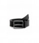 Calvin Klein Cintura in pelle Pelle nera