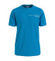 Calvin Klein Rundhals-T-Shirt blau