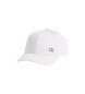 Calvin Klein Cap Bombed metal BB white