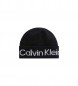 Calvin Klein Logo Reverso Tonal Cap black