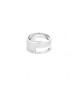 Calvin Klein Jeans Bague essentielle géométrique Taille 54 plaquée argent