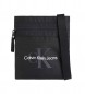 Calvin Klein Jeans Borsa a tracolla Sport Essentials Flatpack18 M nera