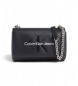 Calvin Klein Jeans Borsa con patta nera