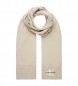 Calvin Klein Jeans Monologo Embrodery scarf taupe
