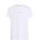 Calvin Klein Jeans T-shirt med hvidt monogram