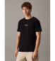 Calvin Klein Jeans T-shirt com monograma preto