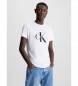 Calvin Klein Jeans Majica Core Monogram Slim T-shirt bela