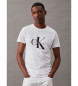 Calvin Klein Jeans Core Monogram Slim T-shirt biały