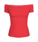 Calvin Klein Jeans Elastisk T-shirt med logo rød