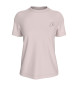 Calvin Klein Jeans Camiseta con logo bordado beige