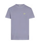 Calvin Klein Jeans Regular T-shirt med bl vvd etikett