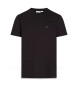 Calvin Klein Jeans T-shirt normal com etiqueta tecida a preto